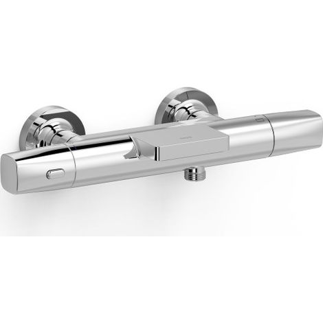 Mitigeur bain-douche thermostatique mural Over‑wall Chromé - TRES 19017414 (1/2)