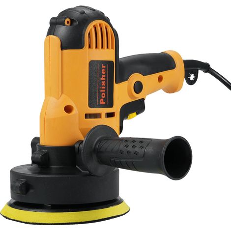 Polisseuse Électrique, Moteur Haute Puissance, Contrôle de Vitesse Ajustable, Orange (1/2)