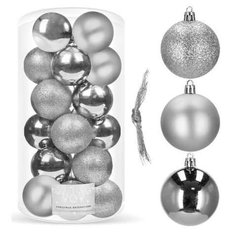 Weihnachtskugel  20 Stück Set 4 cm