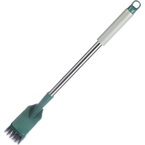 BROSSE WC Brosse de toilette tête incurvée nettoyage en profondeur en acier inoxydable économie despace style- 3 (1/5)