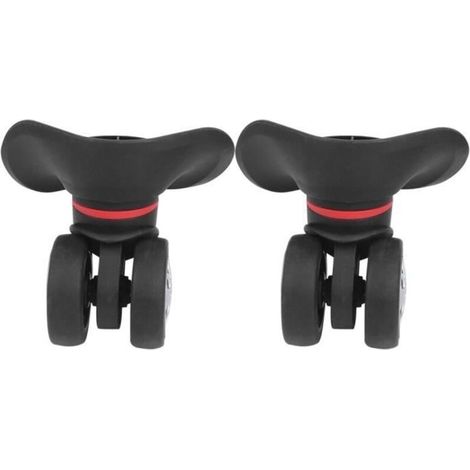 Garosa Replacement Suitcase Wheels 1 Pair Suitcase Wheels Universal Luggage Replacement Accessory Supplies (1/4)