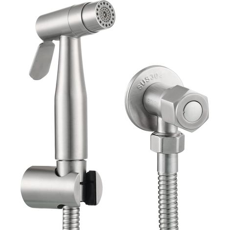 Bidet Shower Head for Toilet Sprayer Stainless Steel Bottle Opener Shattaf Bidet Complete Set for WC WS024AF6 (1/5)