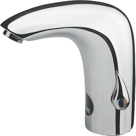 MISCELATORE ELETTRONICO LAVABO A FOTOCELLULA ""COMPACTO"" Batteria 6V