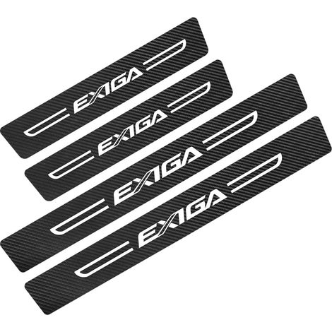 (Pour Exiga) Accessoires anti-rayures pour Subaru Forester XV Outback WRX BRZ Ascent Tribeca Exiga : autocollants de protection pour seuils de porte (1/3)