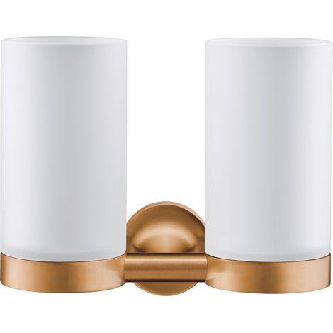 Vaso para cepillos de dientes Duravit Starck T, doble, de pared, (1/2)