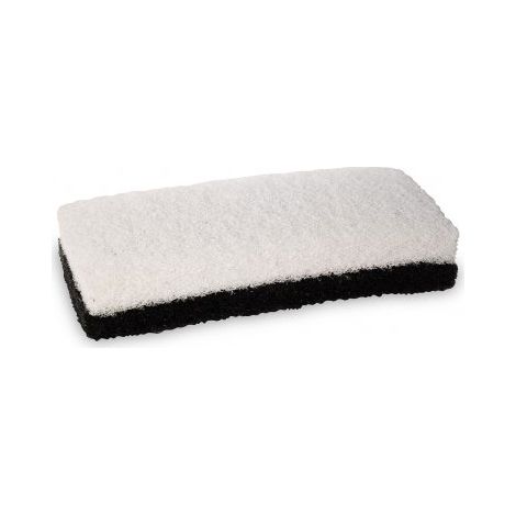 Semelle de rechange pour platoir NETT 250 x 100 mm blanc et noir - EDMA (1/2)