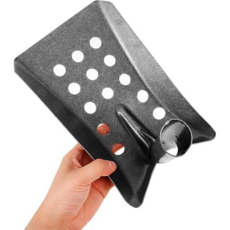 Pelle De Jardin Pelle De Tamisage De Boue Pelle D'égout Tête De De Vidange en Métal Pelle De Sable À Charbon Chasse Au Trésor Pelle pour Outil De Nettoyage (1/5)