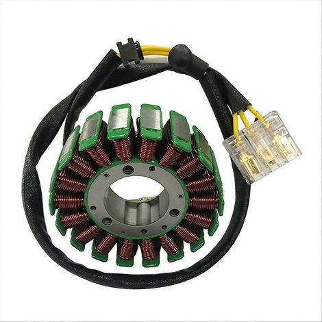 Stator Bobine Générateur Moto 125 RC125 90139004000, Pièce Moteur Électrique Haute Performance, Remplacement Direct pour Scooter et Motocyclette, Compatible avec Moteurs 125cc, Bobine d'Allumage et Ch (1/5)