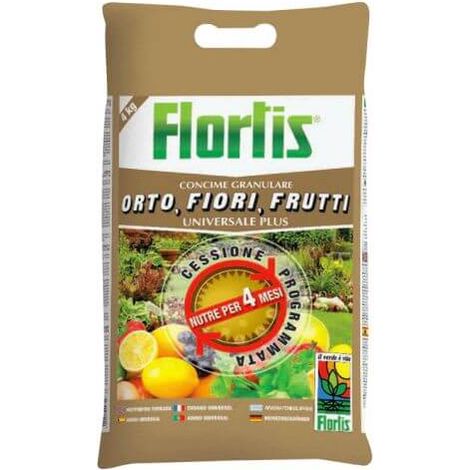 Engrais granulaire universel pour potagers, fleurs et fruits - 4kg