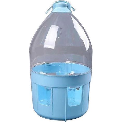 Pour distributeur d'eau pour pigeons, abreuvoir automatique pour perroquets, fontaine à oiseaux facile à utiliser, capacité 6 litres, réservoir à eau pour volaille, poulailler.