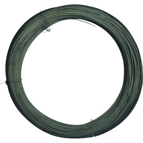 Filo Ferro Cotto Nero In Matasse - n°21 filo ø mm.5,00 - 25 kg