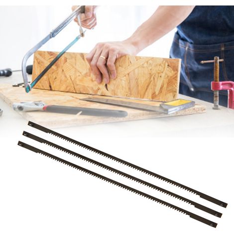 Lames de scie sauteuse 12 pièces, 18 dents, en acier au carbone, pour la découpe du bois et du métal (1/5)