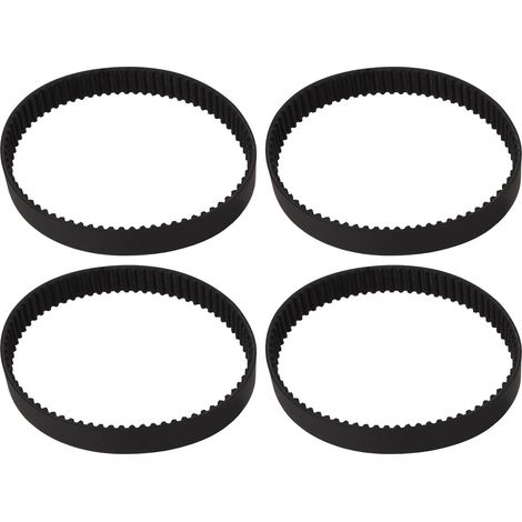 4 courroies de distribution sans fin en caoutchouc HTD 225-3M, largeur 10 mm, 75 dents, compatibles avec les ponceuses à bande Bosch PBS75 et PBS75E. (1/5)