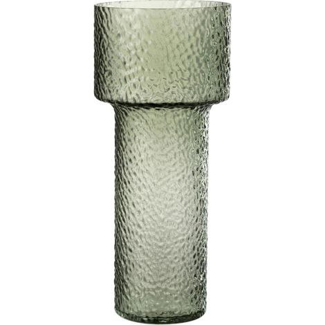 Vase Design en Verre "Betty" 45cm Vert (1/5)