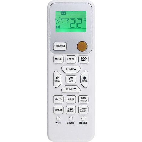 Télécommande de remplacement A/C 0010406609E pour climatiseur Haier 0010406609E (1/5)