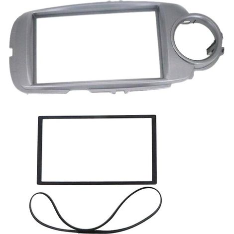Kit de montage pour autoradio (façade, cadre, tableau de bord) pour Yaris Vitz 2012 (1/4)