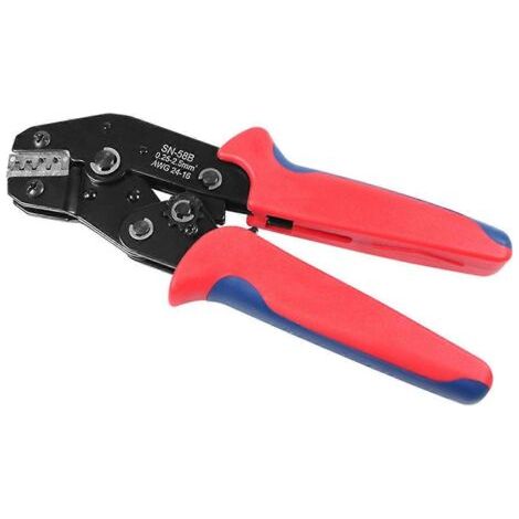 Crimpzange für Molex-Anschlüsse JST SN-58B TE 0,25–1,5 mm² Rot (1/5)