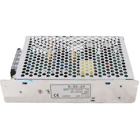 Alimentation à découpage 24V 50,4W 2,1A pour surveillance de sécurité, bloc secteur DC stabilisé (1/5)