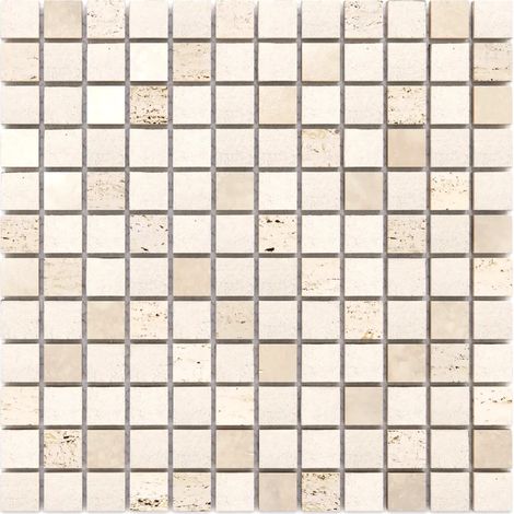 Mosaico in ceramica antiscivolo R11 30cm x 30cm – Resistente all'acqua e al calore – Per bagni, cucine e spazi pubblici (1/5)