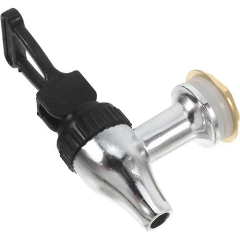 Lot de 2 robinets de rechange en acier inoxydable pour distributeur de boissons, pour distributeur d'eau, contrôle précis du débit pour carafe à eau et seau à thé, 10,5 x 6,5 x 3,2 cm (1/5)