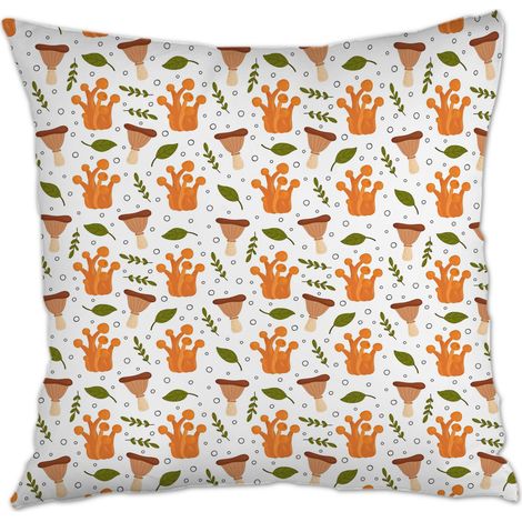 Housse de coussin 45x45 cm carrée lavable pour canapé, lit, chaise décoratif de ferme pour Pâques (1/5)