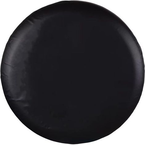 Copertura protettiva antipolvere per ruota di scorta in PVC da 15 pollici - Adatta a pneumatici con diametro di 70-75 cm - Nera (1/3)