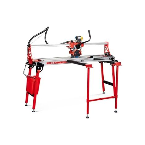 Professionelle elektrische Keramikfliesenschneidemaschine DL-125 - Porzellanfliesenschneidemaschine mit 125mm Scheibe - Leicht, mobil und transportabel