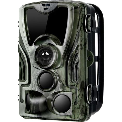 Caméra Faune Sauvage Caméra De Chasse sur Sentier avec Batterie Au Lithium 5000Mah, 20mp HC801A-LI 1080P, Version Nocturne, Pièges Photos Sauvages Li 5000mah Surveillance Fiable Précise (1/5)