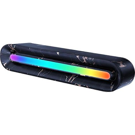 Lampe d'ambiance RGB pour voiture avec rythme coloré, commande vocale et détection de musique (1/4)