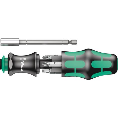 Wera Teleskop-Bithalter Kraftform Kompakt 28 SB mit 6 Bits - 073240 (1/5)