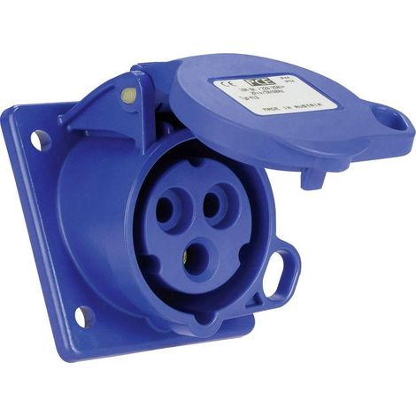 PCE 413-6f66 Enchufe hembra CEE-CARA 16 A azul