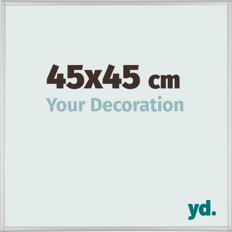 yd. - Cadre photo 45x45 - Argent Mat - Aluminium - Kent