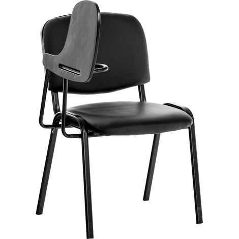 silla conferencia Ken con mesa plegable Negro (1/5)