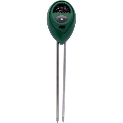 Testeur de pH du sol, luminomètre et humidimètre, kit de test 3 en 1 pour les jardins de plantes d'intérieur et d'extérieur. (1/5)