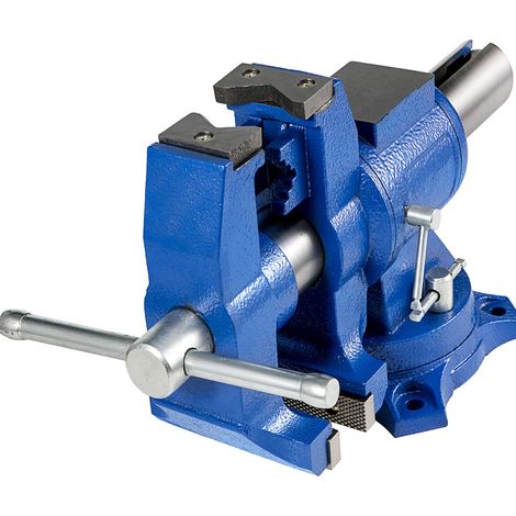 Étau d'Etabli 152 mm, Étau de Banc 6 Inch Pince de Rotation à 360 Degrés sur Etau, Table Etau à Base Pivotante, pour Serrer l'Equipement de Fixation à Usage Domestique/Industriel (1/5)