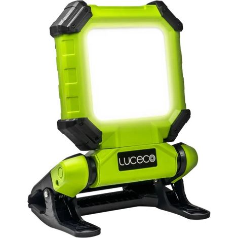 SPOT LED RECHARGEABLE AVEC PINCE IP54 - 17 WATT