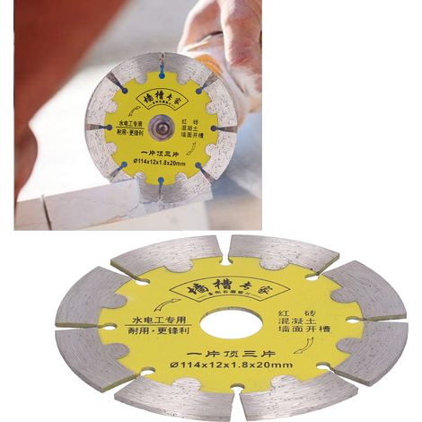 Lame de scie diamantée pour la découpe de carreaux de céramique et de carreaux de pierre vitrifiée (1/5)