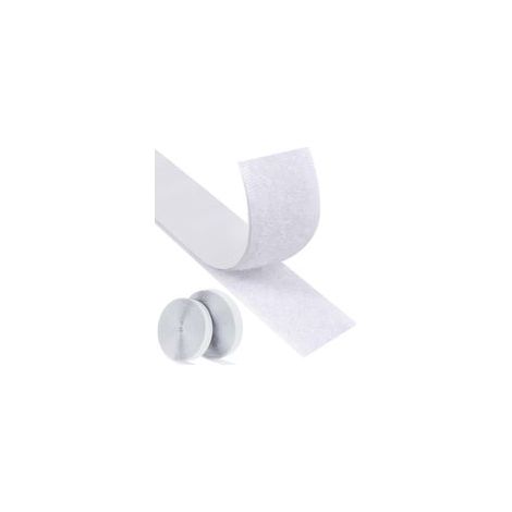 (Blanc) Ruban auto adhésif double face super résistant 8 m x 20 mm x 2,5 m, pour l'installation de cadres photo