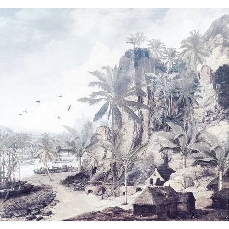 Komar Wandtapete - Dreamworld - 280 x 300 cm - Vlies Digitaldruck - Naturmotiv