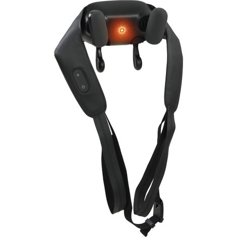 HOMCOM Cordless Neck Massager with Heat, 4D Shiatsu Shoulder Massager (1/5)