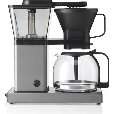 Macchina per caffè filtro, 1,3 l in alluminio, funzione aroma