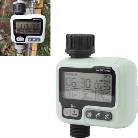 Ej.Life Sprinkler-Timer, Programmierbarer Bewässerungstimer, Sprinkler-Controller, Bietet Auch Manuelle Bewässerung, für Rasenflächen Im Freien, Gärten, Ackerland (1/5)