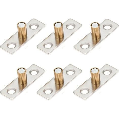 Lntyq Localisateur de Porte Coulissante Suspendue pour Les Portes Bois et Les Portes Coulissantes, 6 Pièces Poulies Porte Coulissante 8 mm (1/5)