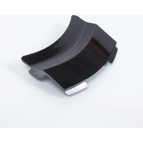 Abdeckplatte für Frontschürze schwarz Metall one für Roller Honda