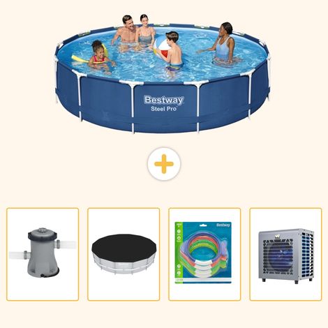 Bestway Bestway Steel Pro Ronde - 396x84 cm - 5-pièces S338 (1/5)
