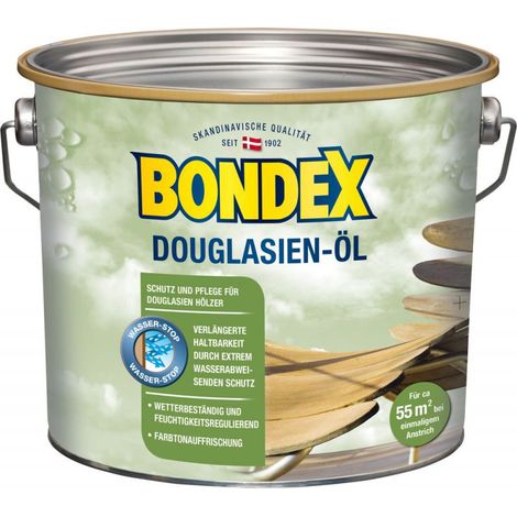 Bondex Douglasien Öl 2,5 l Douglasienöl Holzpflege Holzschutz (1/3)