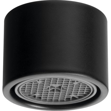Aérateur, filetage extérieur M22x1, noir mat (1/2)