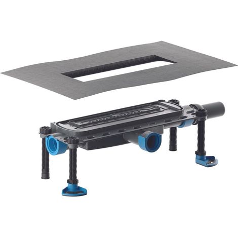 Dallmer Ablaufgehäuse DallFlex 2.0 Plan, DN 40 seitlich, PP, 570017 (1/2)