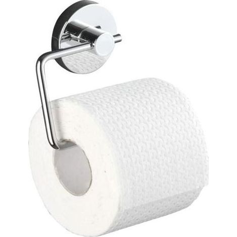 Support Papier Toilette Mural, Porte Papier Toilette sans percage, argent, acier inoxydable, 13.59.27cm (1/5)
