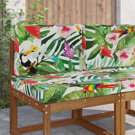 Sofakissen für draußen 2 pcs Bunt Polyester
